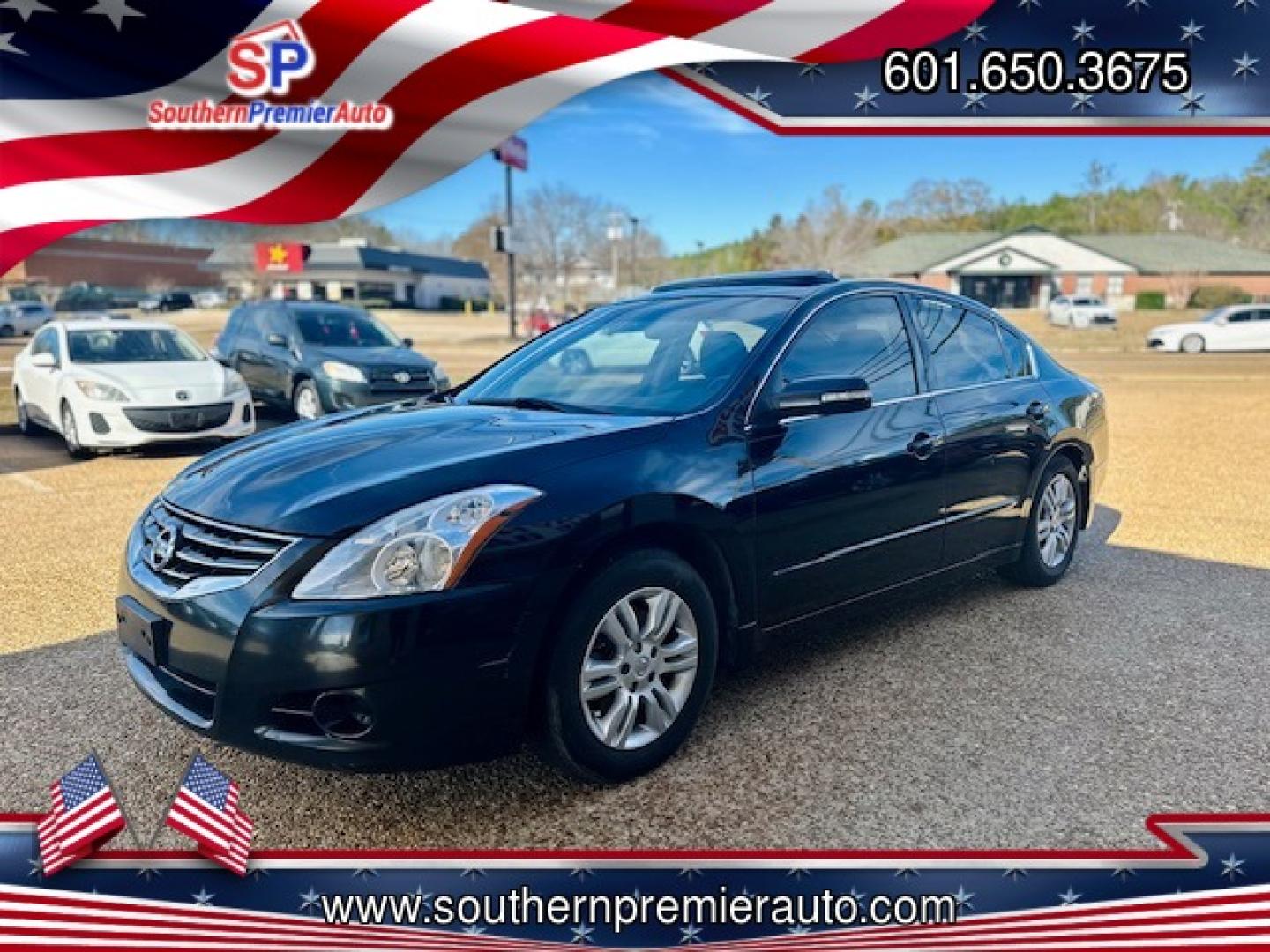 2010 BLACK NISSAN ALTIMA 2.5; 2.5 S (1N4AL2AP5AN) , located at 922 W. Beacon St., Philadelphia, MS, 39350, (601) 650-3675, 32.770447, -89.127151 - Photo#2